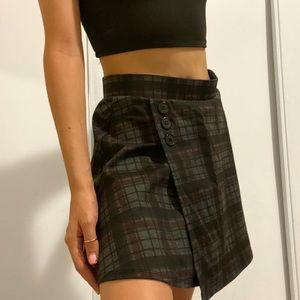 School Girl Plaid Skirt